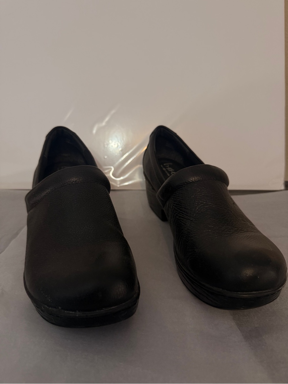 b.o.c. Black Slip-On Women's Clogs